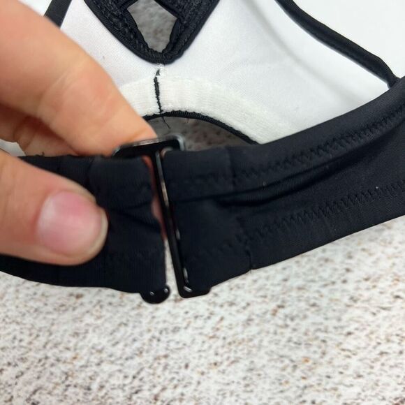 Victoria's Secret PINK Strappy Bikini Top Multicolor Striped Size L - Picture 5 of 9